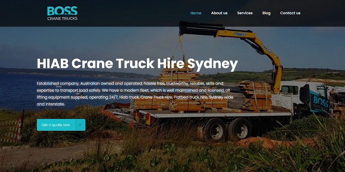 Crane Truck Hire Sydney